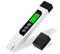 Swiixxer Testeur D'Eau Numérique Tds Meter Précis et Fiable, Compteur TDS, Compteur EC et Compteur de Température 3 en 1, Testeur D'Eau