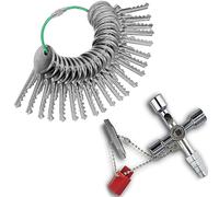 SwiKit® 21 pass ptt pack complet clés passe pour boites aux lettres - Hall immeubles sans vigik et serrures normalisées ptt