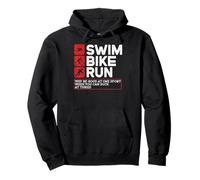 Swim Bike Run Pourquoi être Bon au Triathlon One Sport Sweat à Capuche