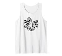 -swim, bike, run- Triathlète cyclisme triathlon Débardeur