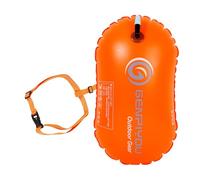 Swim Buoy Float - Bright Color Safety Marker Bubble Design, Portable Open Water Visibility Assistance Tool, Secure Tow Line Training Equipment | Long Distance Swimming Awareness Support for Women Men