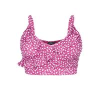 Swim by Zizzi Hauts de bikini 'SKATRIN' rose / blanc, Taille 80