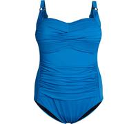 Swim by Zizzi Maillot de bain bleu, Taille 6XL