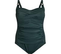 Swim by Zizzi Maillot de bain 'CASDENIA' vert foncé, Taille XXL