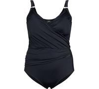 Swim by Zizzi Maillot de bain noir, Taille 6XL