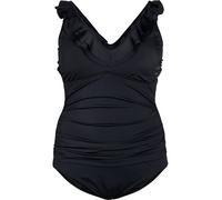 Swim by Zizzi Maillot de bain 'Skitrin' noir, Taille 5XL