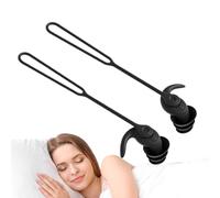 Swim Earplugs - Water Earplugs, Soft Silicone Seal Plugs, Silicone Noise-Reducing Plugs, Watertight Seal, Barrier Design | Gear For Surfing, Diving, Showering, Pool Training, Aquatic Use