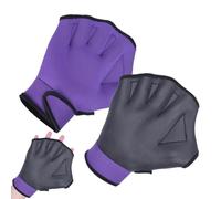 Swim Gloves for Women, Webbed Aquatic Mittens, Rubber Diving Upper Body Gear, Comfortable and Water-Resistant Training Gloves for Swimming and Fitness, 50g