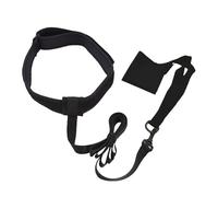 Swim Parachute Set - Harnais de natation pour piscine | Parachute résistant pour la force et l'entraînement | Double boucle Resistant Belt for Outdoor Indoor | Swim Tether Parachutes Drag Umbrella