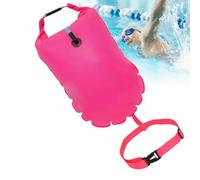 Swim Pull Buoy - Waterproof Bag Float with Waist Strap | Swimming Floating Bag for Open Water Snorkeling Diving | Inflatable Swim Buoy for Beach Coast Training
