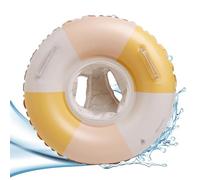 Swim Ring for Kids - Inflatable Swim Tube Cute Pattern Thickened Swimming Ring Safety Life Preserver Foam Swimming Rings for Pool Beach Water Play Floating Training