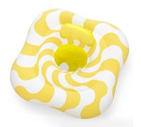 Swim Safe 31" x 31"/79cm x 79cm Comfort Plush Wavy Square 2-Ring Baby Boat