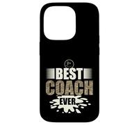 Swim Team Best Coach Ever Swimmer Coach Coque pour iPhone 14 Pro