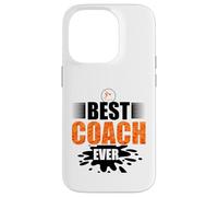 Swim Team Best Coach Ever Swimmer Coach Coque pour iPhone 14 Pro