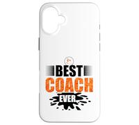 Swim Team Best Coach Ever Swimmer Coach Coque pour iPhone 16 Plus