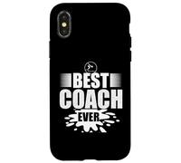 Swim Team Best Coach Ever Swimmer Coach Coque pour iPhone X/XS