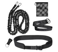Swim Tether | Ceinture d'Entraînement Ajustable de 2.5 à 7.5 Mètres | Attache De Nage pour Piscine - pour Débutants Adultes Fitness Flottant Piscine Exercice de Nage