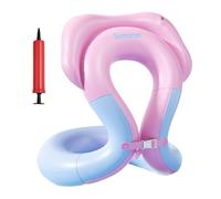 Swim Vest, Swimming Arm Floats, 14.96x18.11 inches, Adjustable Safety with Secure Straps Ergonomic Fit, Comfortable Learn to Swim Aid, Buoyancy Swimsuit for Pool Beach Lake Boating, Kids
