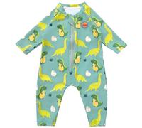 Swimbubs Bébé UV Maillot de Bain Garçons Sunsuit Maillots de Bain Filles Sunscreen Rash Guard Gilet Toddler UPF50 Combinaison (3-6 Mois, Vert Dinosaure)