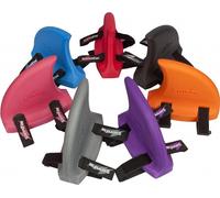 SwimFin - l'aide à la natation et ceinture de natation amusante en forme d'aileron de requin, couleur:noir