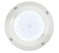SWIMHOME Spot LED de piscine surface 35 W 12 V CA blanc froid 6000 K avec croisillon 4 vis IP68 3500 lm Installation sans vider l'eau de la piscine