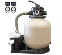 Swimline 14 in Sand Filter Combo Filtre à Sable pour piscines Souples Unisexe, Multicolore