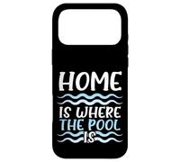 Swimmer Humour Home I Where The Pool is Swimming Coque pour iPhone 17 Pro Max