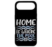 Swimmer Humour Home I Where The Pool is Swimming Coque pour iPhone Air