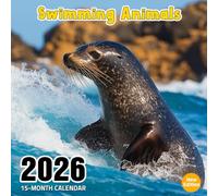 Swimming Animals 2026 Calendar: From fish to mammals-life beneath the surface