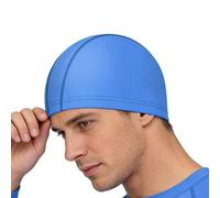 Swimming Bath Cap - Waterproof Elastic Head Cover, Ear Guard Headwear | Flexible Pool Activity Gear for River Water Park Training Practice Workout Shower Spa Vacation Beach Lake Adventure