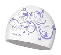 Swimming Cap, Thickened Silicone Hood, Extended Hair Coverage | Waterproof Comfortable Head Cover | Elastic Stretchy Hair Friendly Design , Competitive Training Recreation
