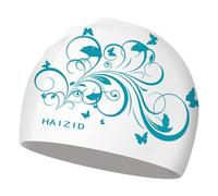 Swimming Cap, Thickened Silicone Hood, Extended Hair Coverage | Waterproof Comfortable Head Cover | Elastic Stretchy Hair Friendly Design , Competitive Training Recreation