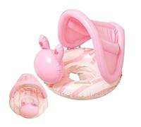 Swimming Float with Canopy - Inflatable Kids Swim Ring Seat, Sun Protection Water Float Chair for Safe and Comfortable Pool Play, Lightweight Summer Swimming Support Accessory for Kids