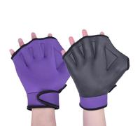 Swimming Gloves for Men, Webbed Aquatic Mittens, Training Gear with Soft Comfort, Daily Routine with Smooth Swim, Fitness Wellness Item, Portable Water Aid for Diving Outdoor Indoor
