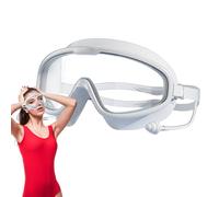 Swimming Goggles - Anti Fog Swim Goggles | With UV Protection Mirrored Swim Goggless Adults No Leaking 180 Degree Vision With Protection Case And Soft Silicone Nose Bridge For Adult Men Women