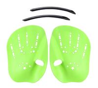 Swimming Hand Paddles, Lap Training Gear, Ergonomic Swim Resistance, Pool Workout Equipment Professional Trainer Water Fitness Aid Shoulder Strength Adult Youth 8.27x5.91x1.57 inches