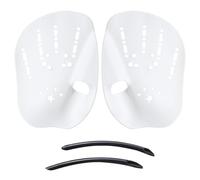 Swimming Hand Paddles, Lap Training Gear, Ergonomic Swim Resistance, Pool Workout Equipment Professional Trainer Water Fitness Aid Shoulder Strength Adult Youth 8.27x5.91x1.57 inches