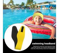 Swimming Headband, Diving Material 23.62x3.35 inch | Swimming Headband for Kids with Ēar Guard Protection, Bath Pool Beach, Ear Band Swimmer Ear Protection | Adults Teens Women Boys Girls