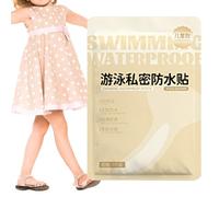 Swimming Menstrual Pads, Clear Waterproof Private Patches, Hygienic Sticker Backing, Invisible Protection, Portable Liners for Ladies, Girls, Women, Spa, Water Sports, Bathing, Travel, Daily Use