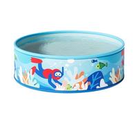 Swimming Pool, Backyard Pool, 35.43 x 13.78 inches Thickened Round PVC Portable Bath, Quick Setup, Foldable Design Tub for Easy Storage, Outdoor Pond, Adults, Family Fun in Yard Or Garden