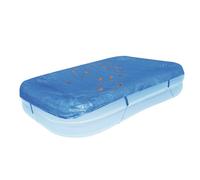 Swimming Pool Cover, Foldable Dust Proof Pool Blanket with Drawstring, 72.05x72.05x0.39 inches Hot Tub Film for Winter Daily Use, Protective Tarp Backyard and Poolside