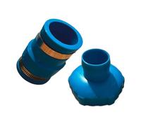 Swimming Pool Hose Cuff Connector, Replacement Coupling Pool Cleaner Adapter, Secure Fit Maintenance Hose Part, Leak Resistant Water Flow Connector, Durable Utility Repair Style Design