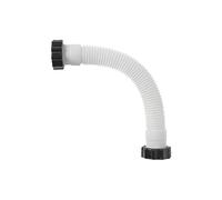 Swimming Pool Hose - PE Polyethylene 150x4cm | Pool Replacement Hose, Heavy Duty Flexible Quick Connect Spa Fittings Pump Pipe | Water Circulation Filtration Backwashing Vacuuming For Maintenance