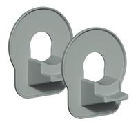Swimming Pool Pipe Holders 2 Pack - 8x11cm ABS Pool Hose Support Brackets | Ãbove Ground Pools Pipes Stabilizer Accessories | Anti-Sagging Water Pipe Clips For Ințex & Garden Spa Pools Systems