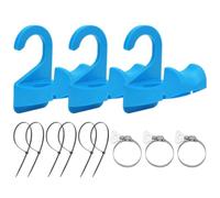 Swimming Pool Pipe Holders - 3 Pieces Non-Slip Tube Hanger