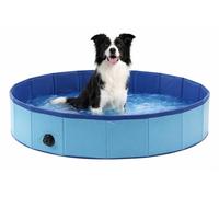 Swimming Pool Splatter Round Dark Grey/Blue