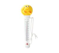 Swimming Pool Temperature Gauge - Cartoon Floating Water Thermometer Tool, 7.48x3.54 inches Water Temperature Monitoring Gauge for Pool Spa Tub Pond Aquarium Outdoor Use