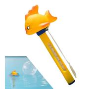 Swimming Pool Thermograph | Double-Unit Precise Easy Read | Floating Water Temperature Monitor | High Accuracy Celsius Gauge Tester Meter Instrument For Spa Hot Tubs