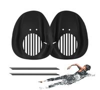 SwimmingHand Pagaies d'entraînement pour adultes avec sangles réglables pour améliorer la vitesse pour homme et femme, 20 x 10 x 5 cm