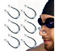 swimmingnoseClip - 3.5×2.5×1.5cm Silicone swimmingAccessories, Waterproof noseClamp for Adults and Kids | Comfortable Anti Slip noseProtector for swimmingTraining, Surfing, Water Sports, Pool Pr